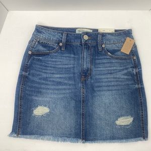 Mudd FLX Stretch Denim Skirt - Size 5 NWT